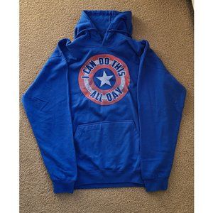 Captain America Marvel Adult Sweatshirt/Hoodie